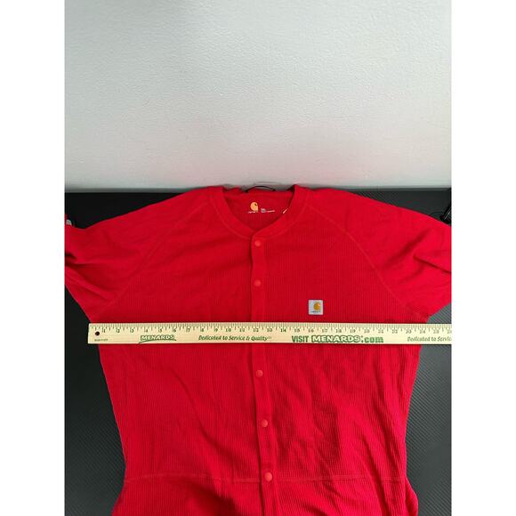 NWOT Carhartt Mens Force Classic Base Force Thermal Base Layer Suit Red Size 2XL - Picture 6 of 13